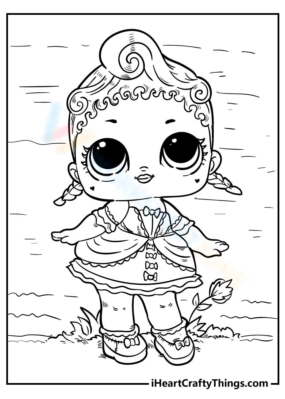 Free printable lol coloring pages lol doll coloring