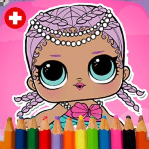 Lol dolls coloring book by mohamed masti