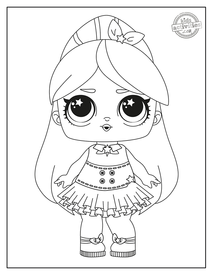 Free printable lol coloring pages lol dolls kids activities blog