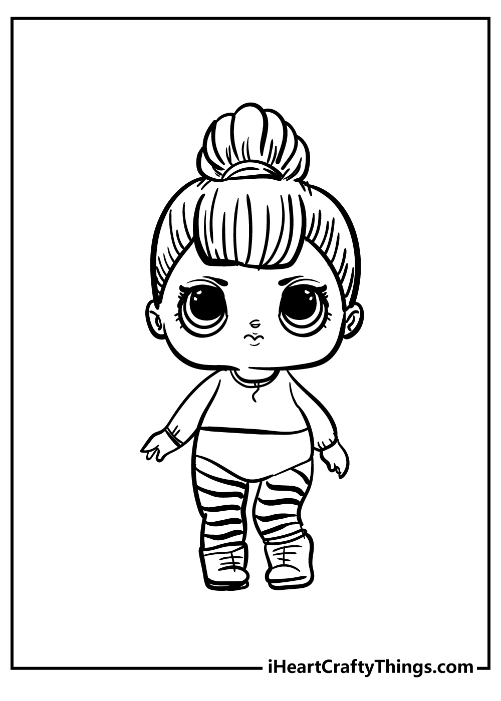 Lol doll coloring pages free printables