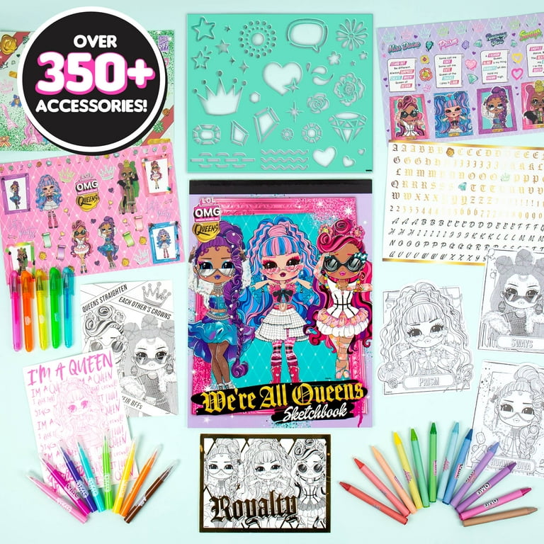 Lol surprise omg super sketch create art kit boys and girls child ages