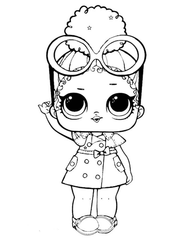 Free printable lol surprise dolls coloring pages