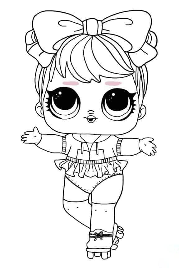 Lol surprise doll coloring pages