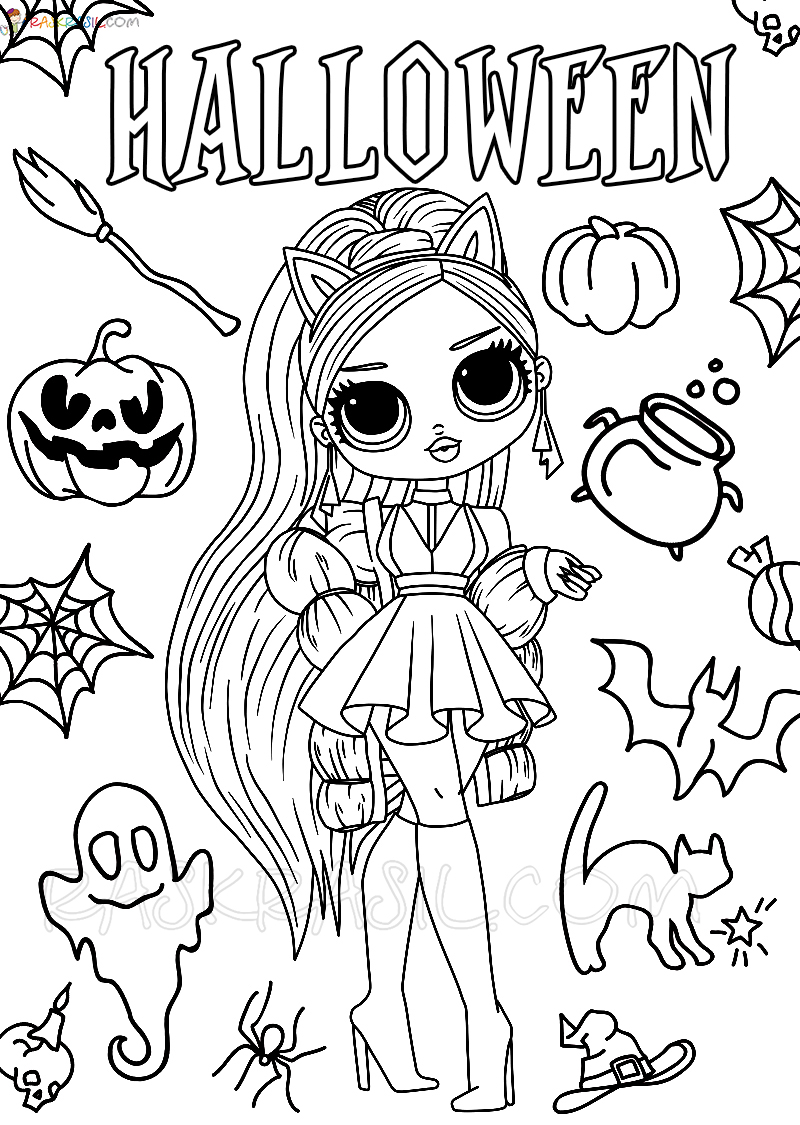 Halloween coloring pages