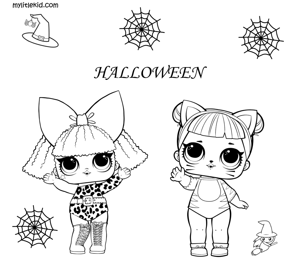 Halloween coloring pages print or download for free