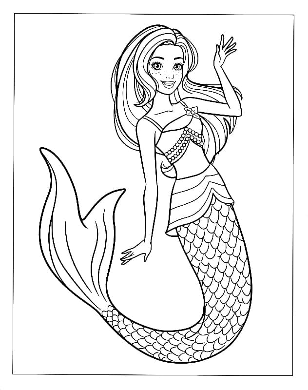 Mermaid coloring pages images to print wonder day â coloring pages for children and adults