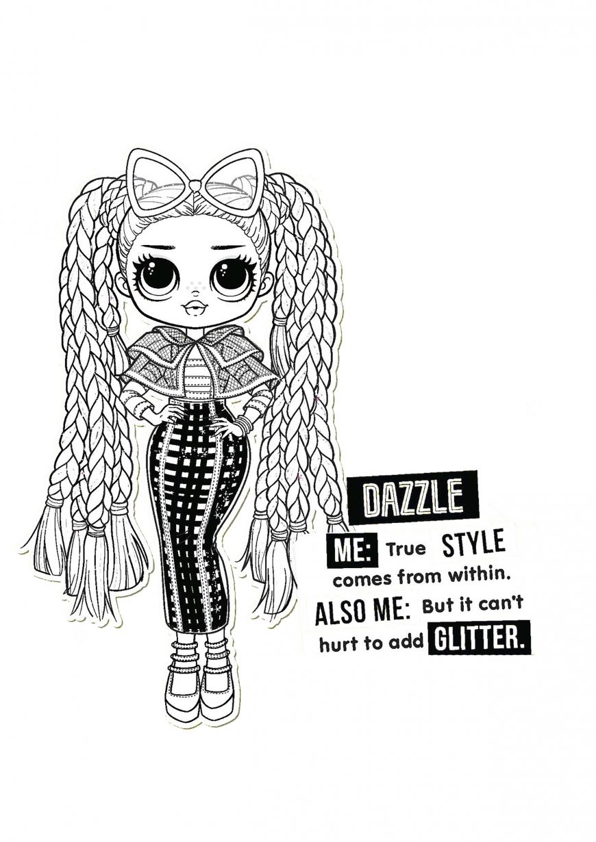 Lol omg dazzle coloring page bee coloring pages coloring pages free coloring pages