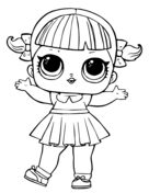 Lol surprise dolls coloring pages free coloring pages