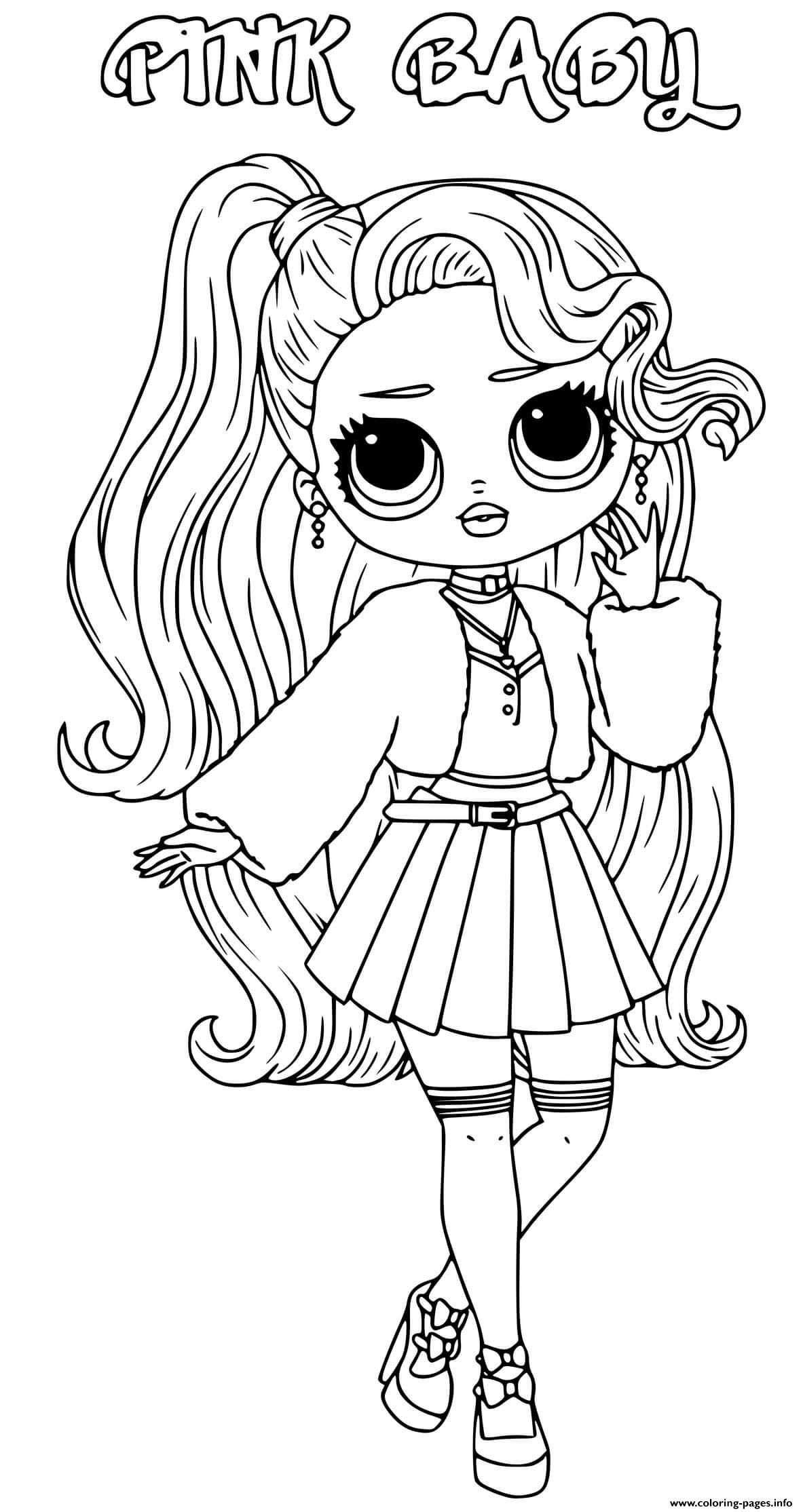 Print pink baby lol omg coloring pages puppy coloring pages cute coloring pages coloring pages