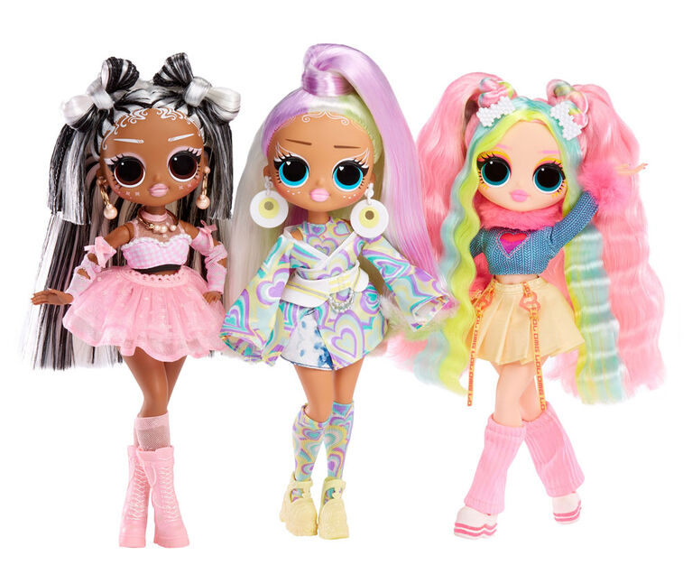 Lol surprise omg sunshine makeover switches fashion doll with color changing features toys r us nada