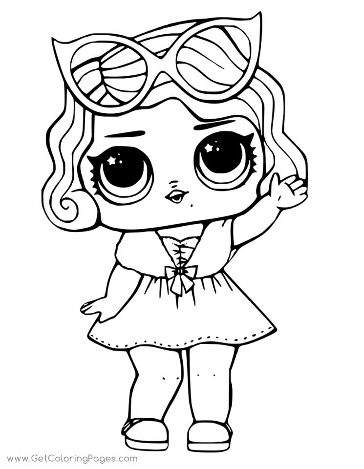 Free printable lol dolls coloring pages