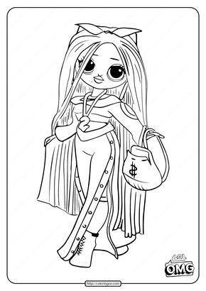 Lol surprise omg swag fashion doll coloring page printable coloring coloringpage lol lolsurprise omg â coloring pages coloring book pages coloring books