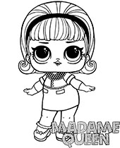 Lol surprise doll coloring page mc swag