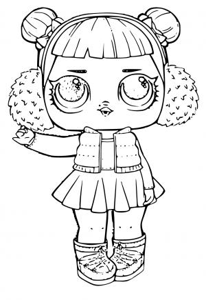 Free printable lol dolls coloring pages for adults and kids