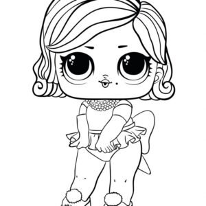 Lol surprise coloring pages printable for free download