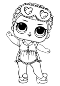 Lol surprise dolls coloring pages free coloring pages