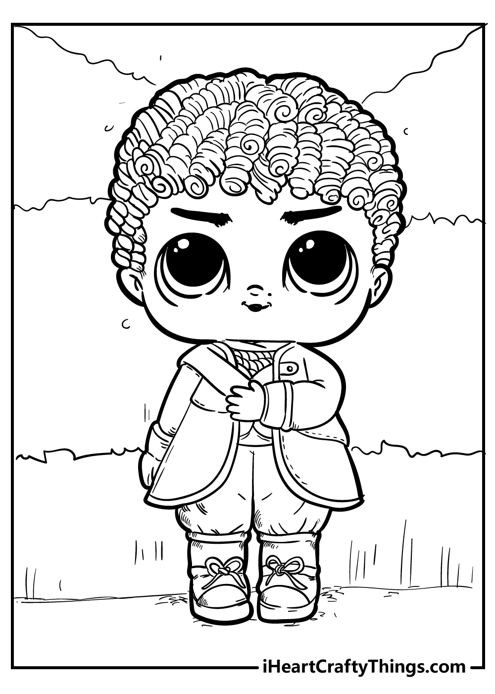 Lol doll coloring pages free printables