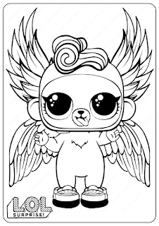 Lol surprise free printable coloring pages