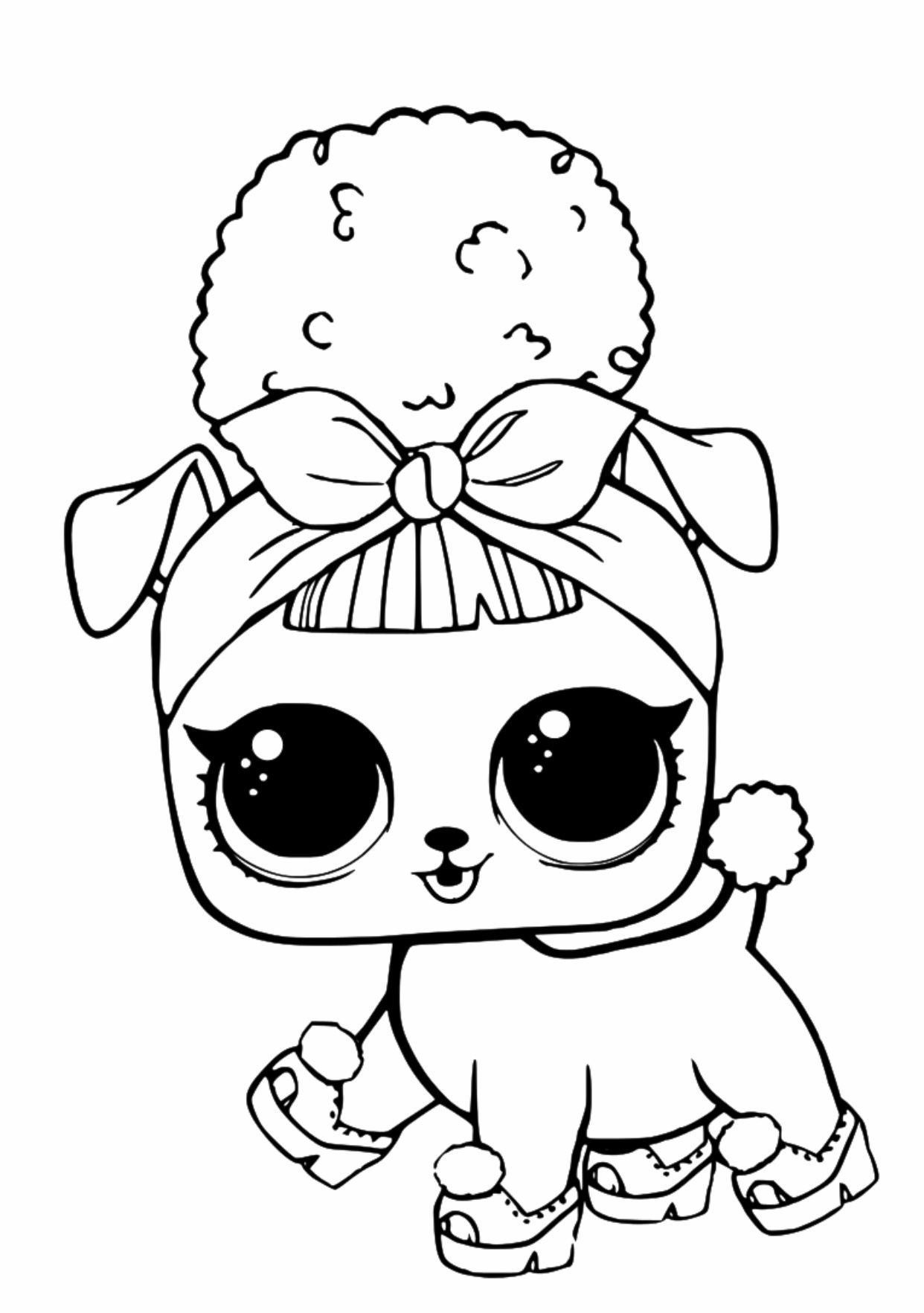 Lol surprise pets coloring page barbie coloring pages lol dolls barbie coloring