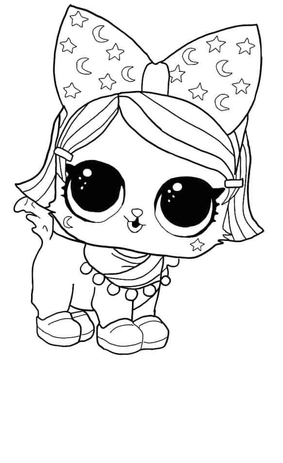 Lol surprise winter disco coloring pages witchay kittay