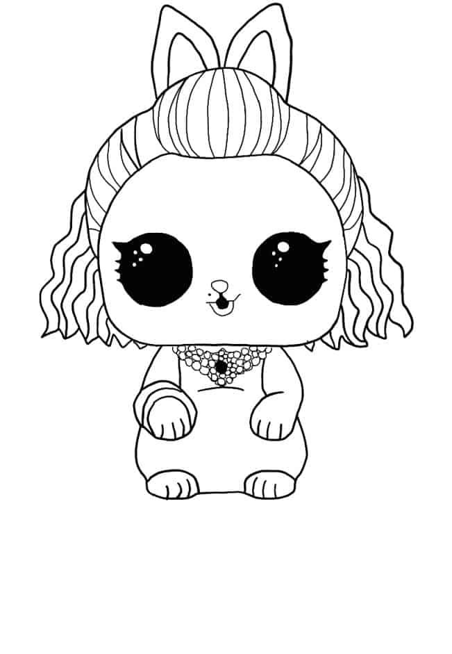 Lol pets coloring pages printable for free download