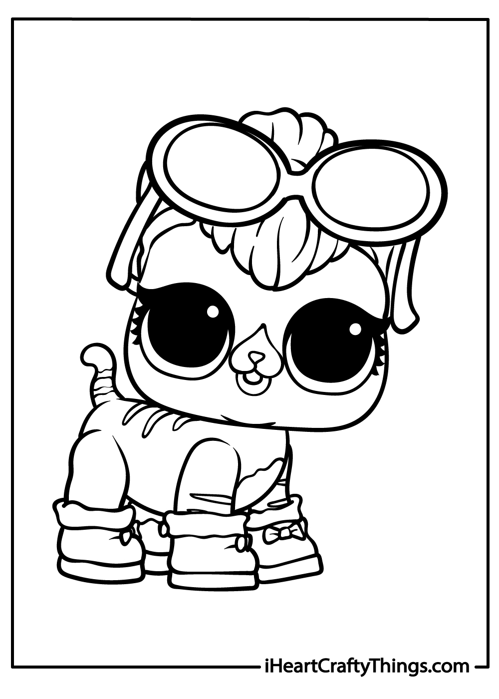 Lol surprise pets coloring pages free printables