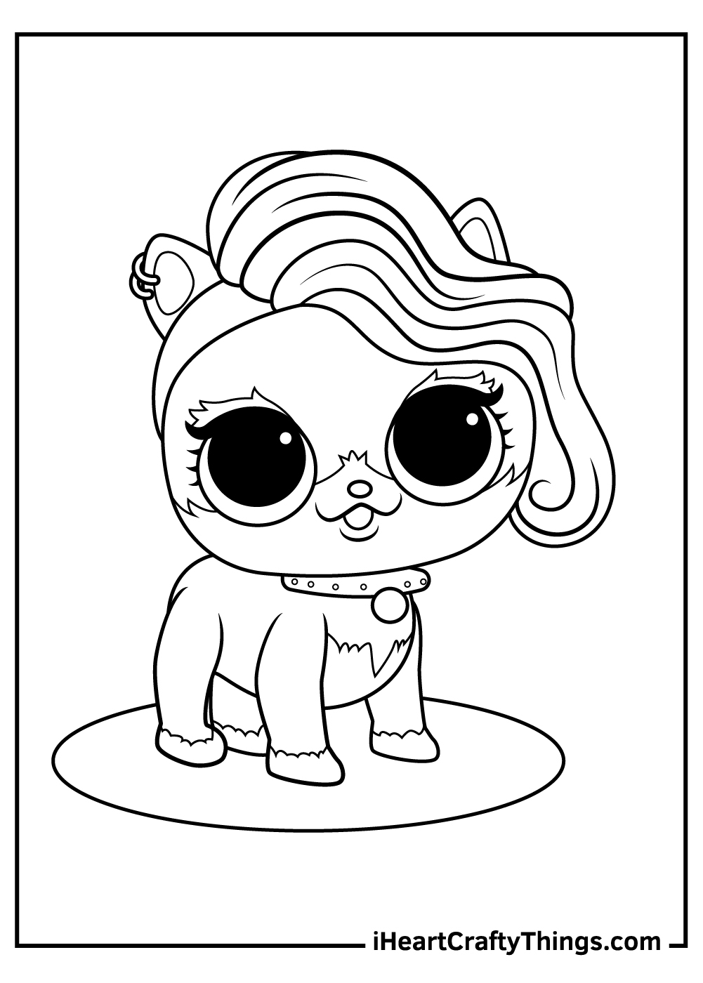 Lol surprise pets coloring pages free printables