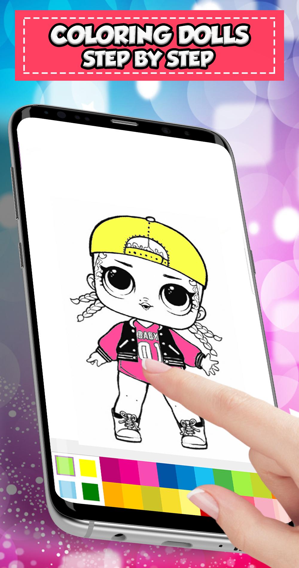 Lol dolls girls pets coloring pages apk pour android tãlãcharger