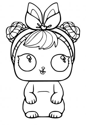 Free printable lol pets coloring pages for adults and kids