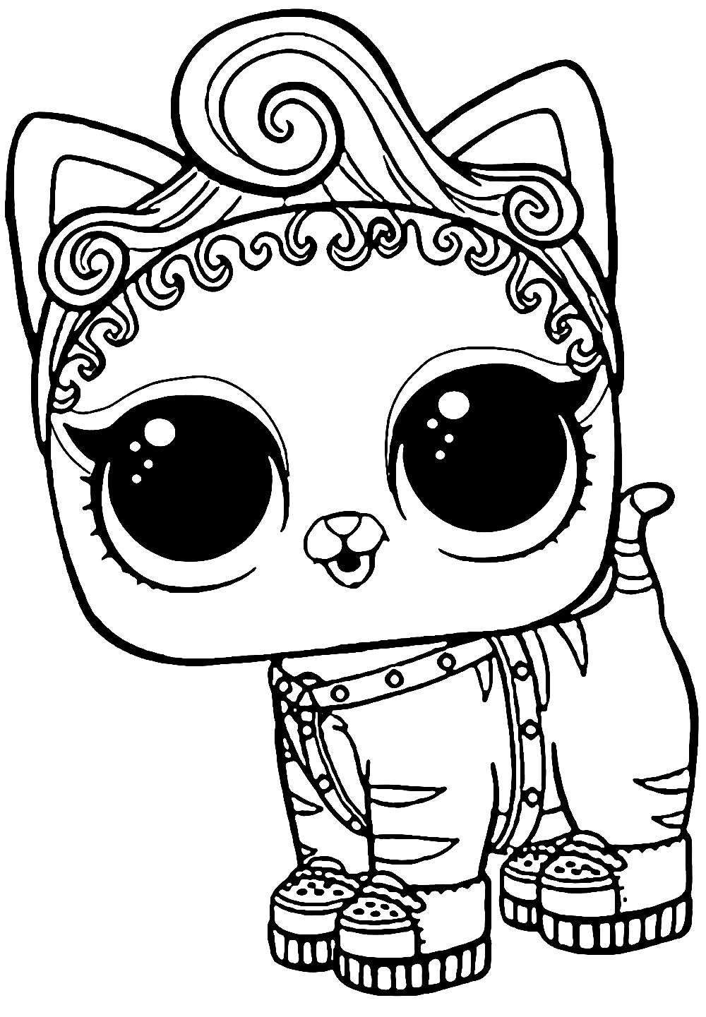 Lol pets coloring pages printable for free download