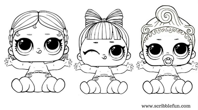 Lol suprise doll coloring pages free printable lol dolls colouring pages coloring pages for boys