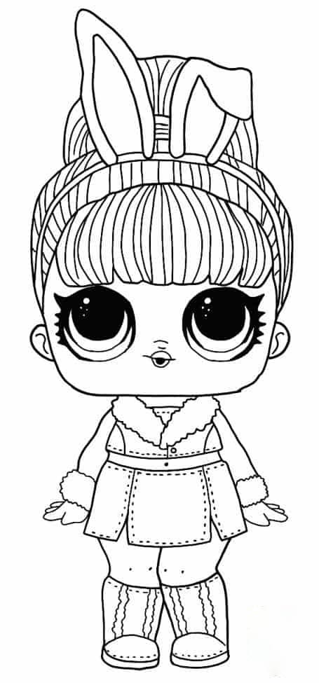 Lol surprise doll coloring pages