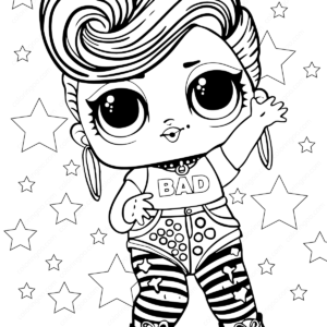 Lol surprise coloring pages printable for free download