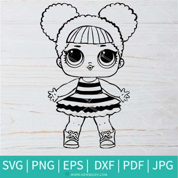 Lol surprise dolls outline svg bundle