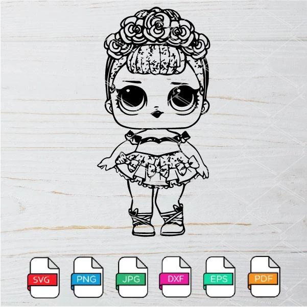 Lol sugar queen svg lol surprise doll svg lol dolls svg cricut projects vyl