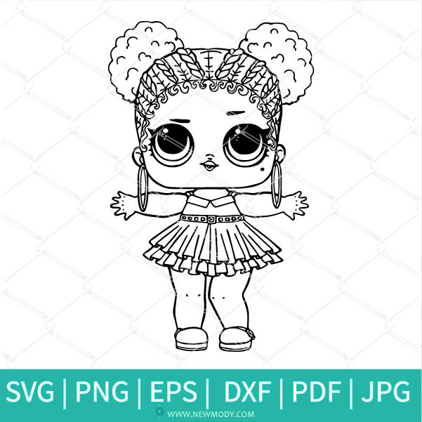 Lol surprise dolls outline svg bundle