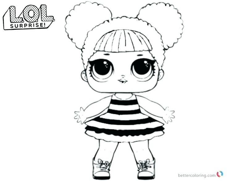 Printable coloring pages lol dolls download them or print bee coloring pages baby coloring pages lol dolls