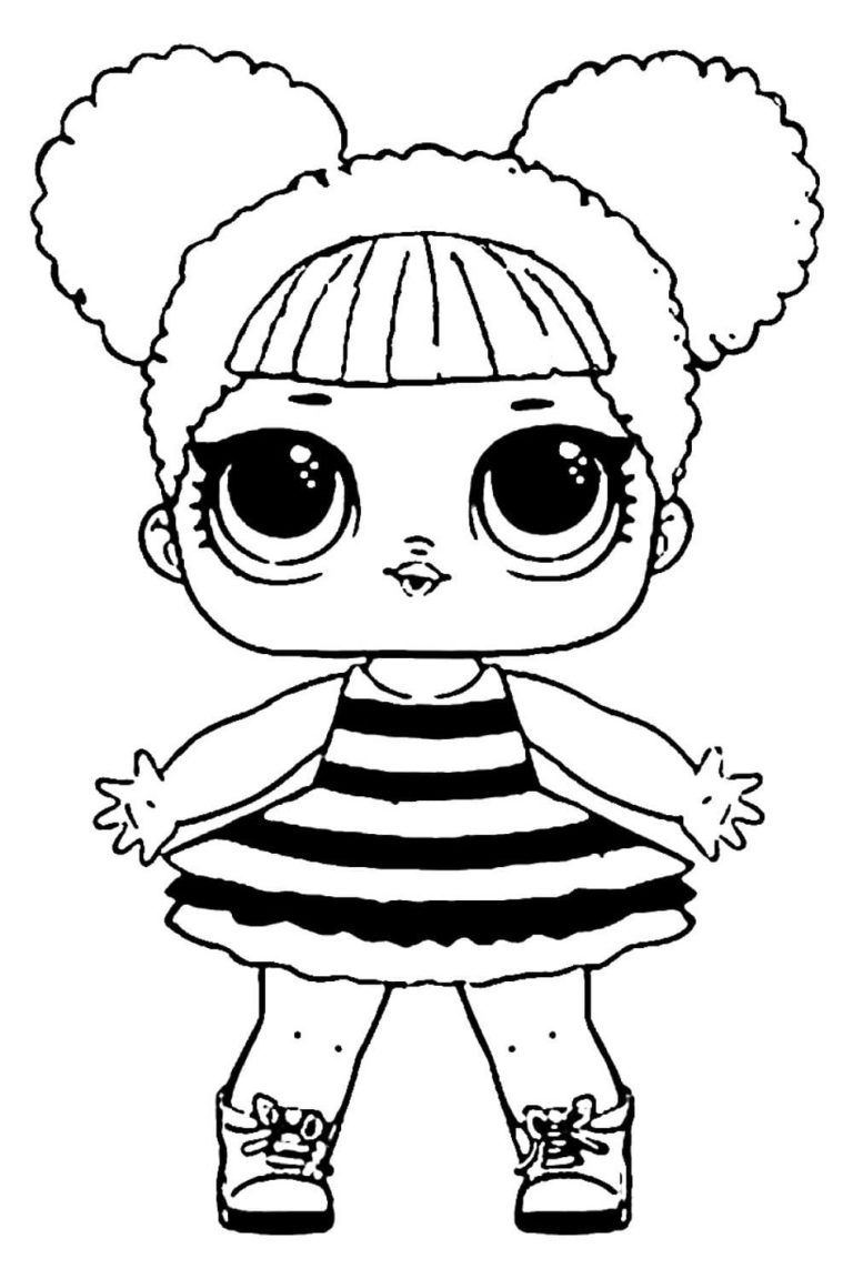 Lol surprise dolls coloring pages print them for free all the series coloring pages baby coloring pages doll drawing