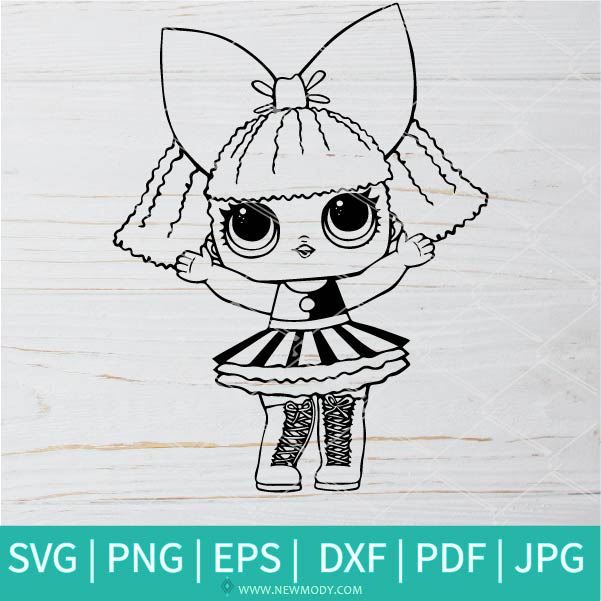 Lol surprise dolls outline svg bundle