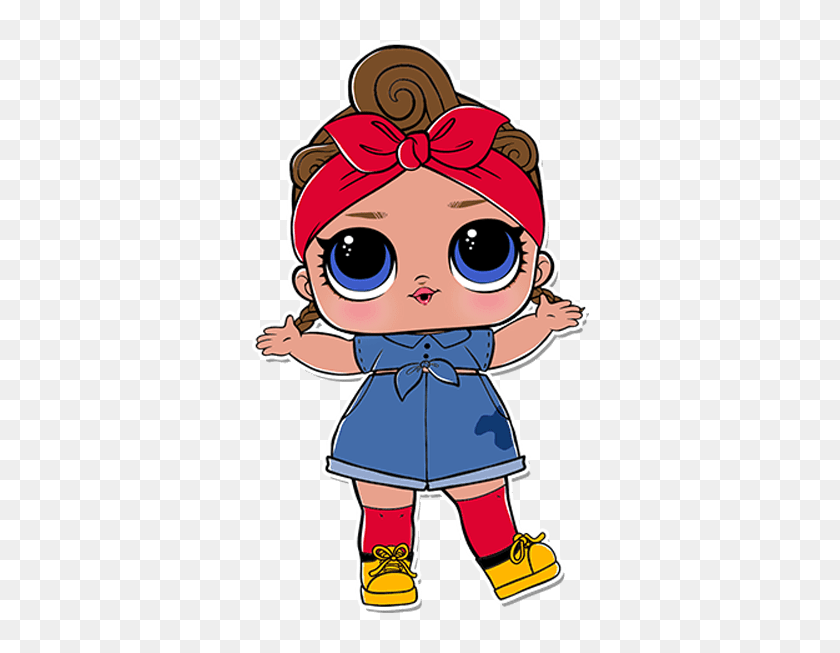 Lol surprise dolls svg hd png download