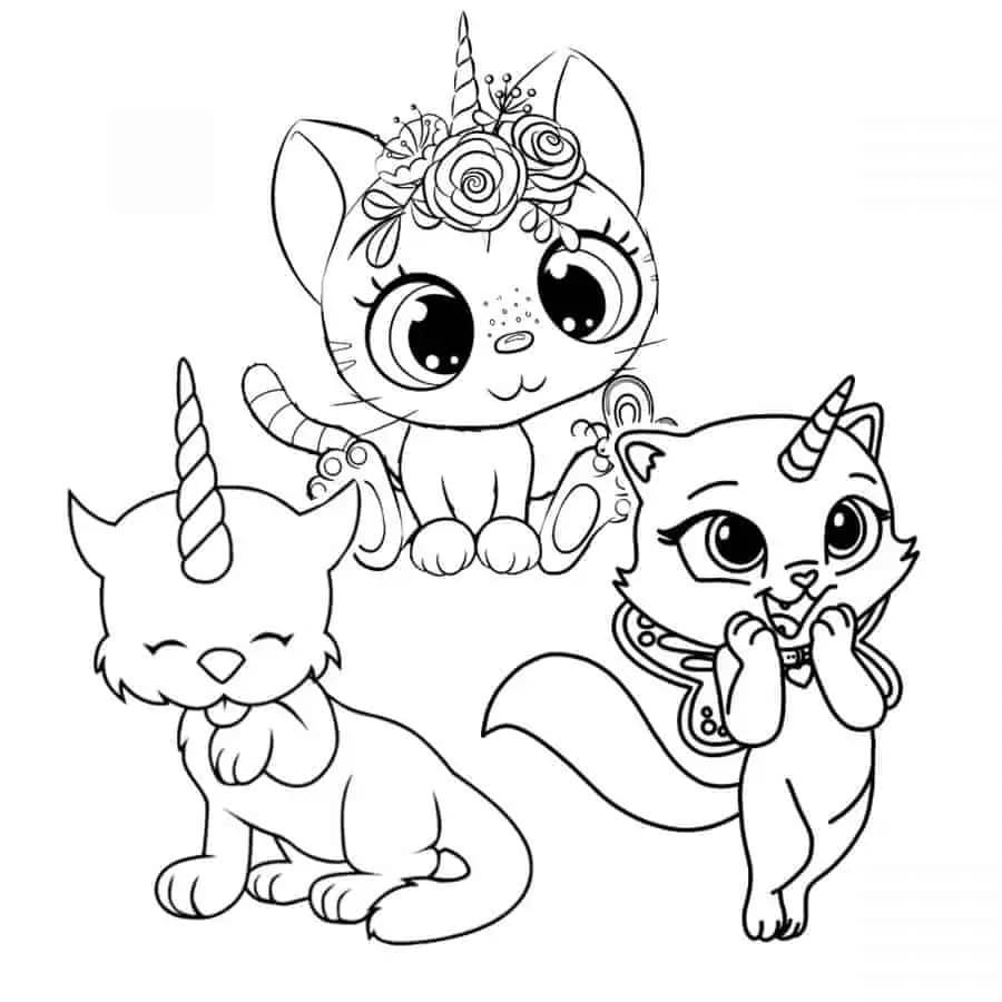 The best unicorn coloring pages for kids