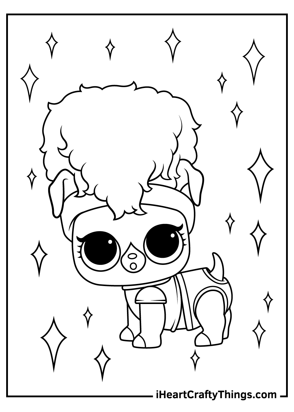 Lol surprise pets coloring pages free printables