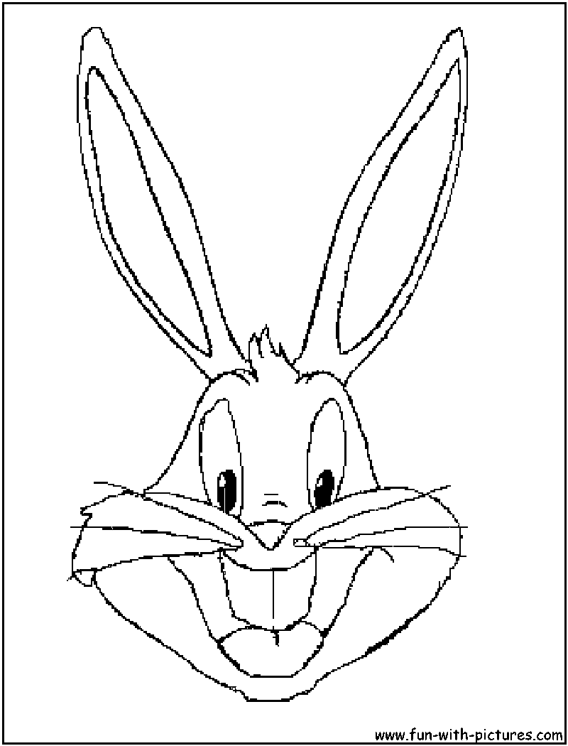 Bugs bunny coloring pages