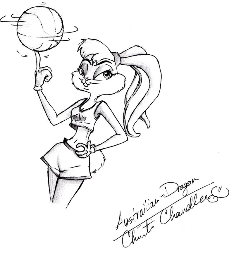 Space jam lola bunny by austrailian