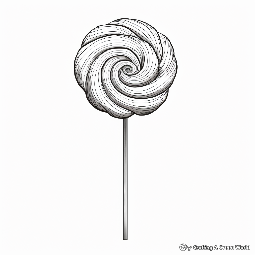 Lollipop coloring pages