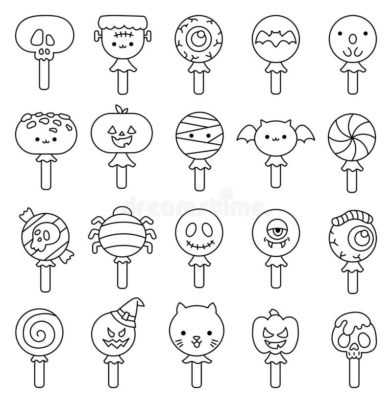 Lollipop coloring stock illustrations â lollipop coloring stock illustrations vectors clipart