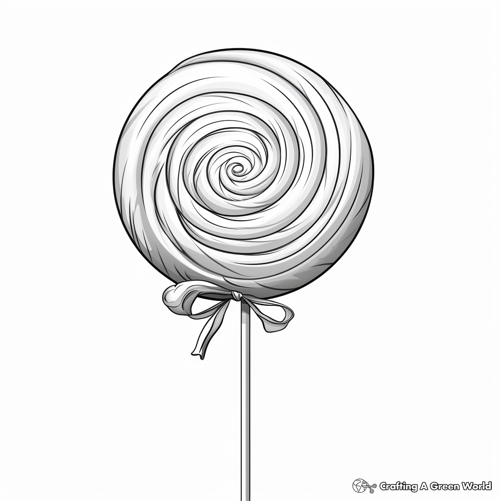 Lollipop coloring pages