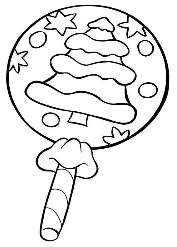 Lollipop coloring pages