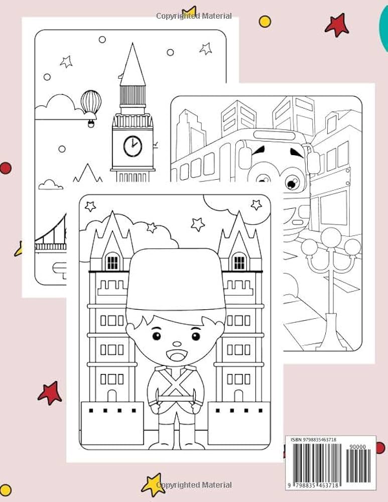 London loring book for kids most popular london monuments places the funny way to disver london city travel loring pages for kids loring motivia books