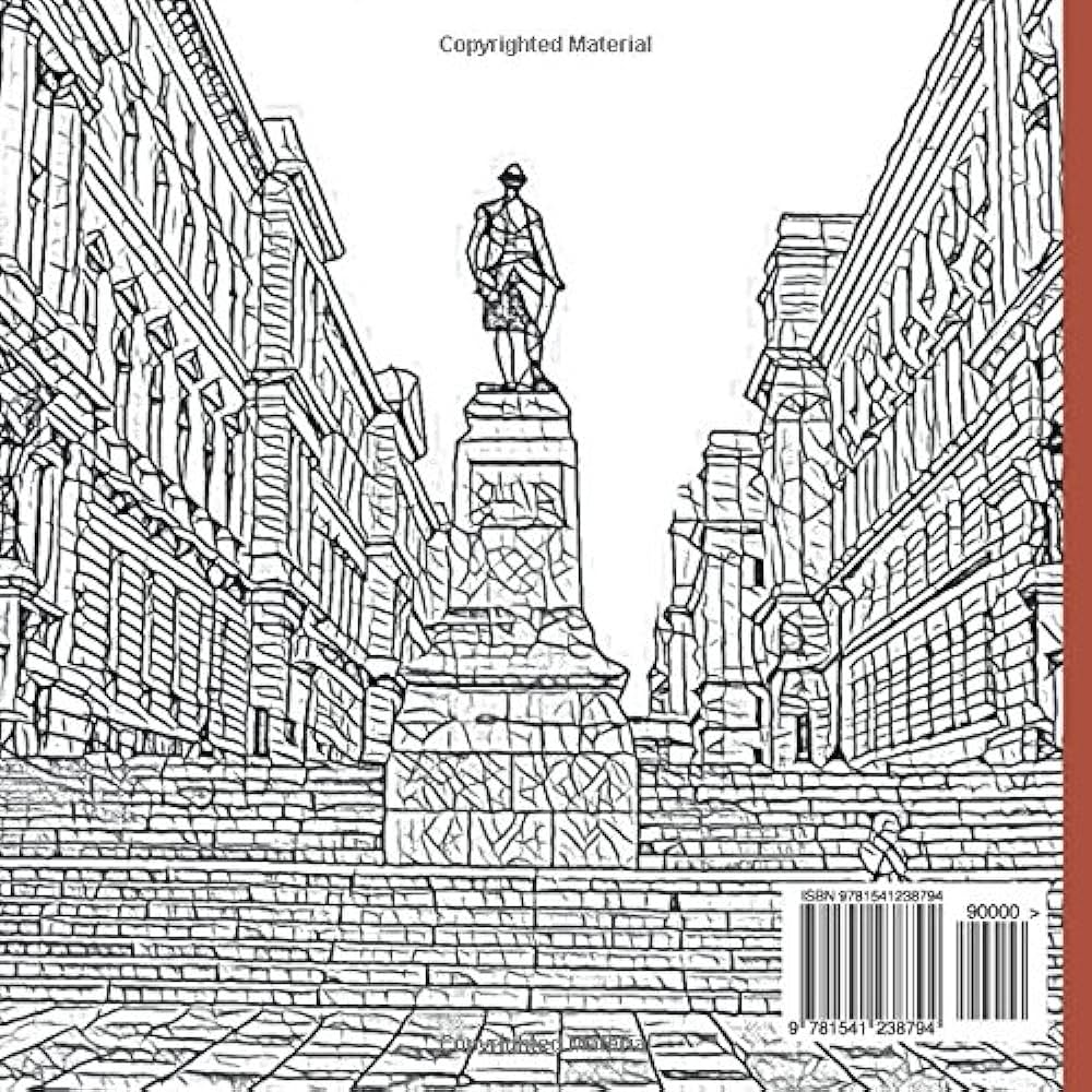 London coloring book for adults travel and color
